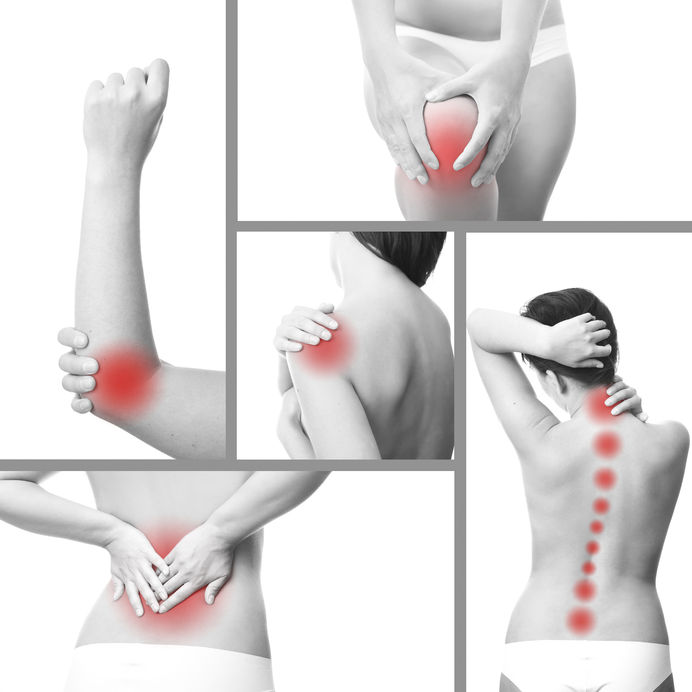 areas of the body where massage can relieve pain