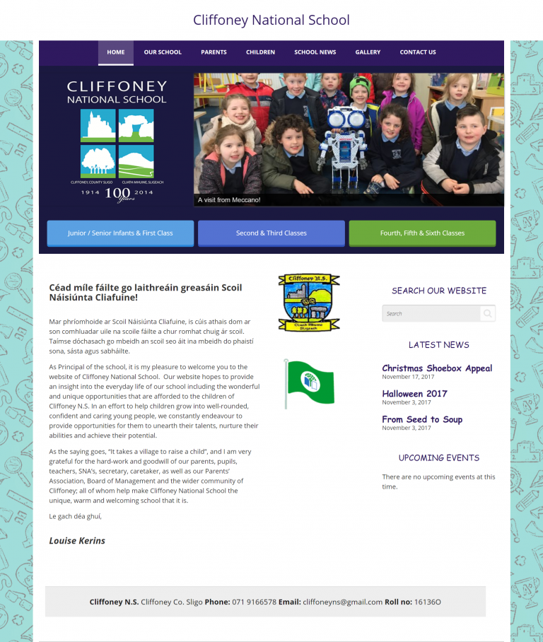 Cliffoney National School Website